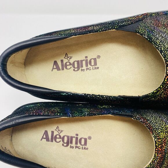 Alegria Classic Clogs Deb US 7 Comfort Shoes Multicolor Primary Impression Work - Picture 9 of 16